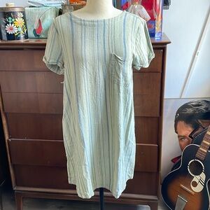 Cloth & Stone Rayon & Linen Dress S